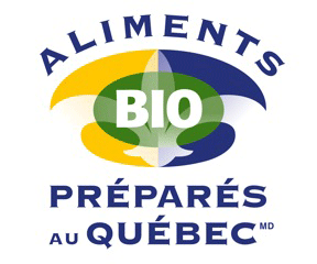 Logo Aliments bio préparés au Québec